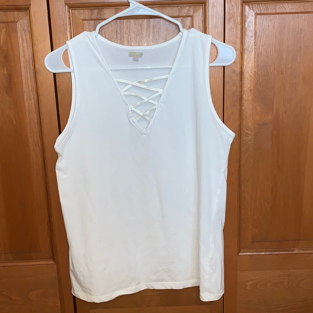 OVS White Tank Top